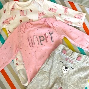 Just One You by Carter’s 3 month 3 piece outfit